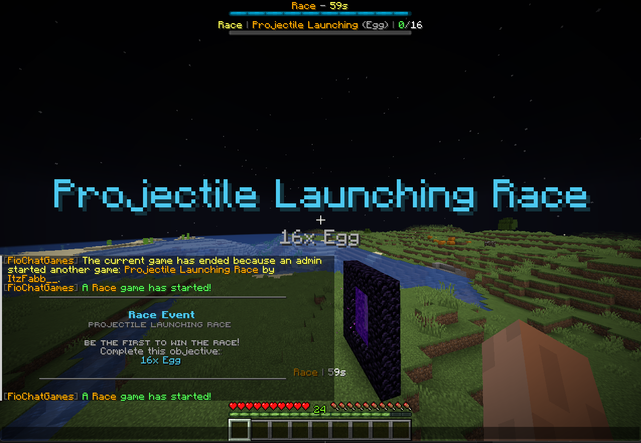 FioChatGames PROJECTILE_LAUNCHING_RACE